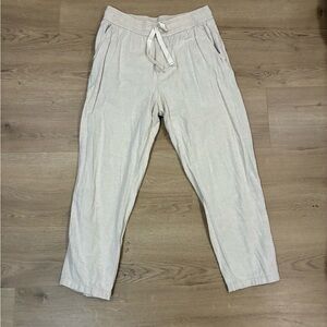 Zara Men's Light Beige Joggers
